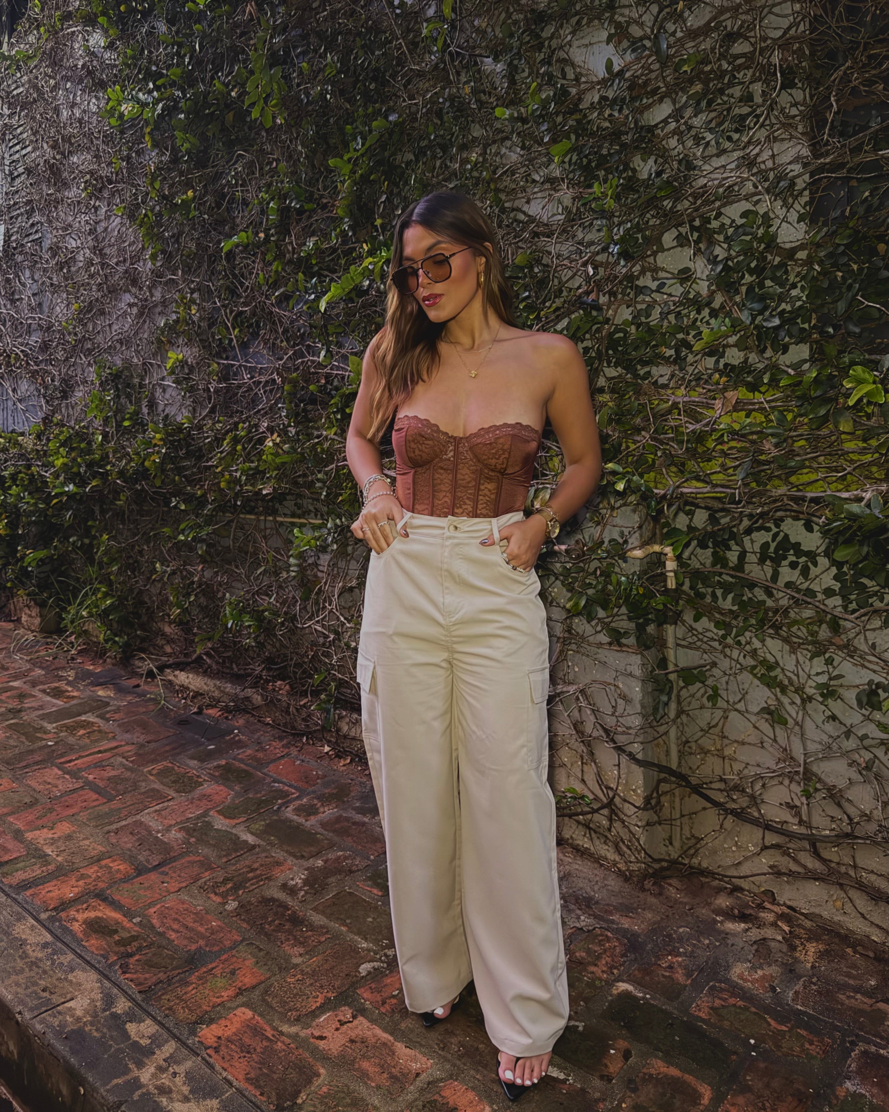 carolinne caqui cargo pant