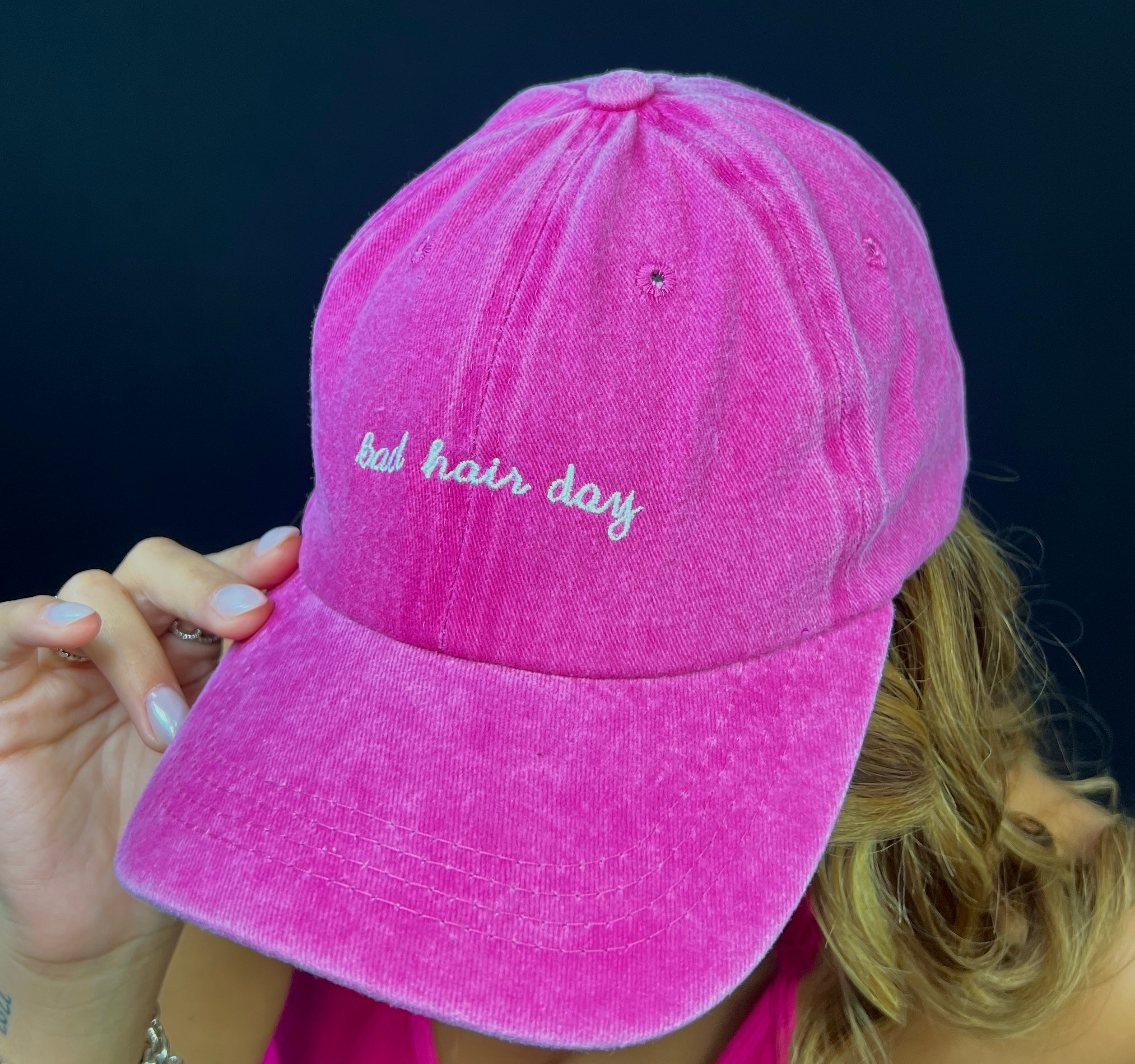 “bad hair day” cap