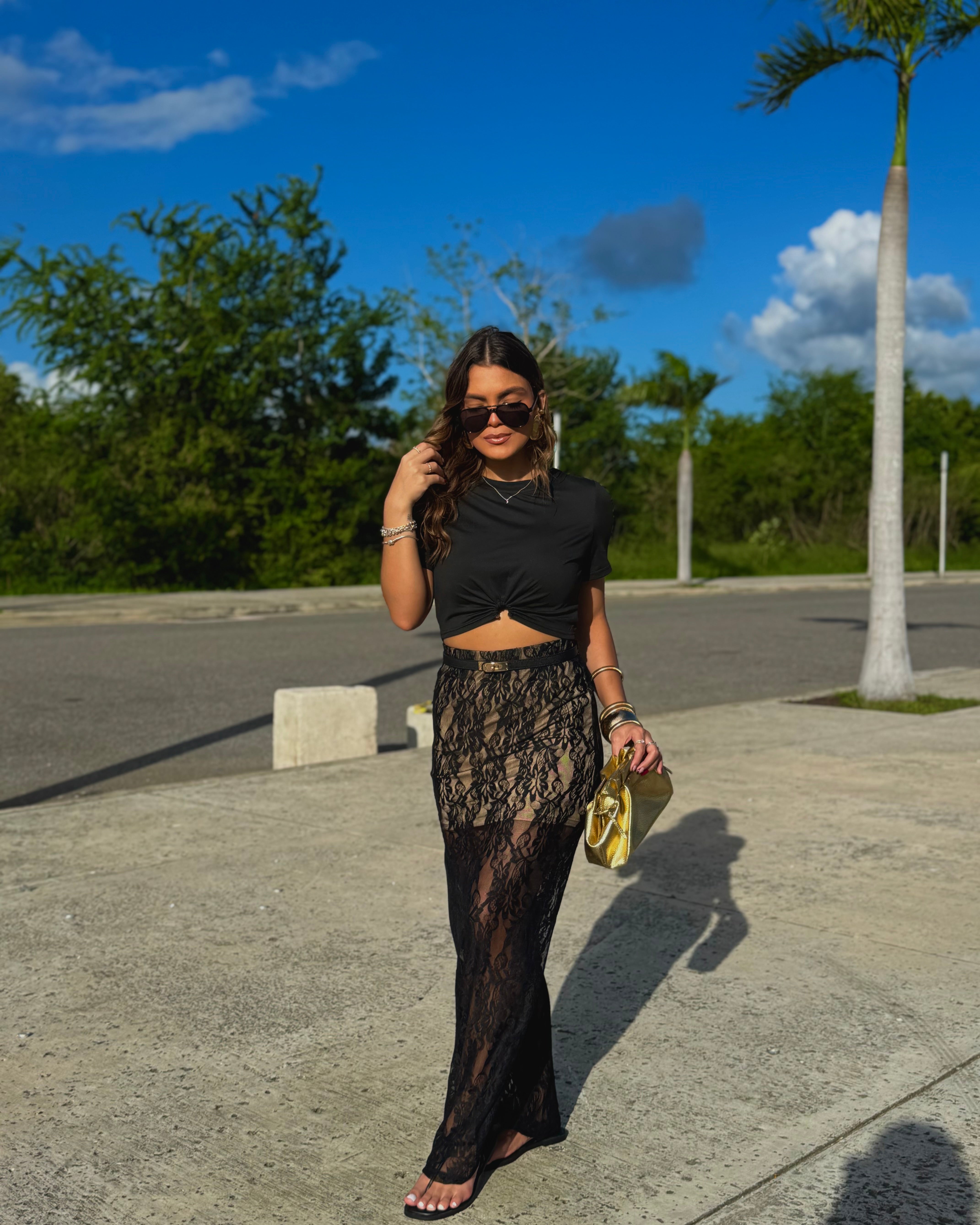 assiannie basic crop top