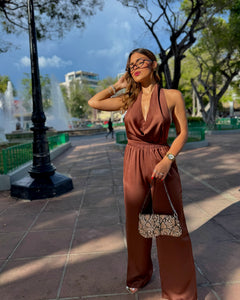 graycee elegant choco satin set