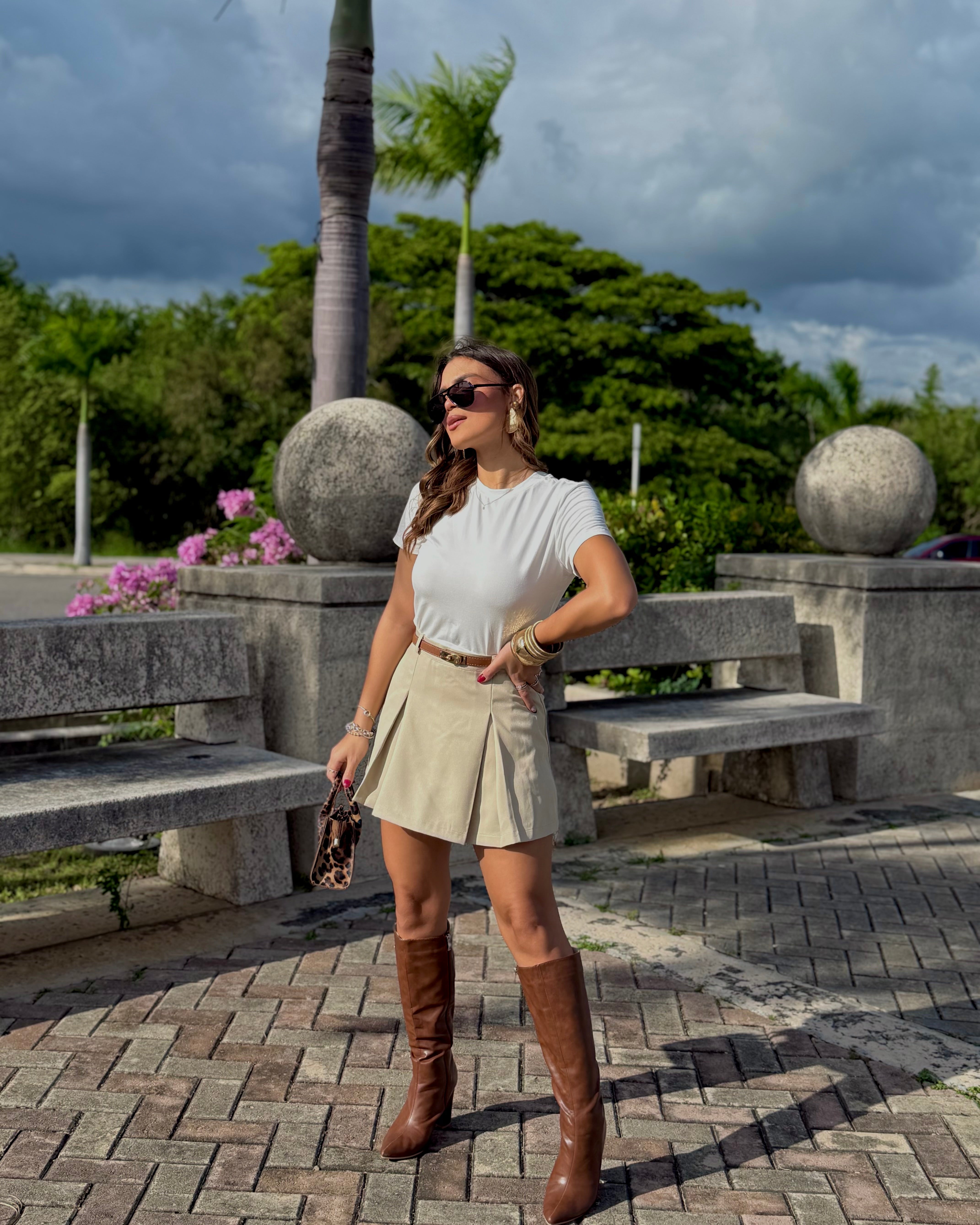 charleanne basic crop top