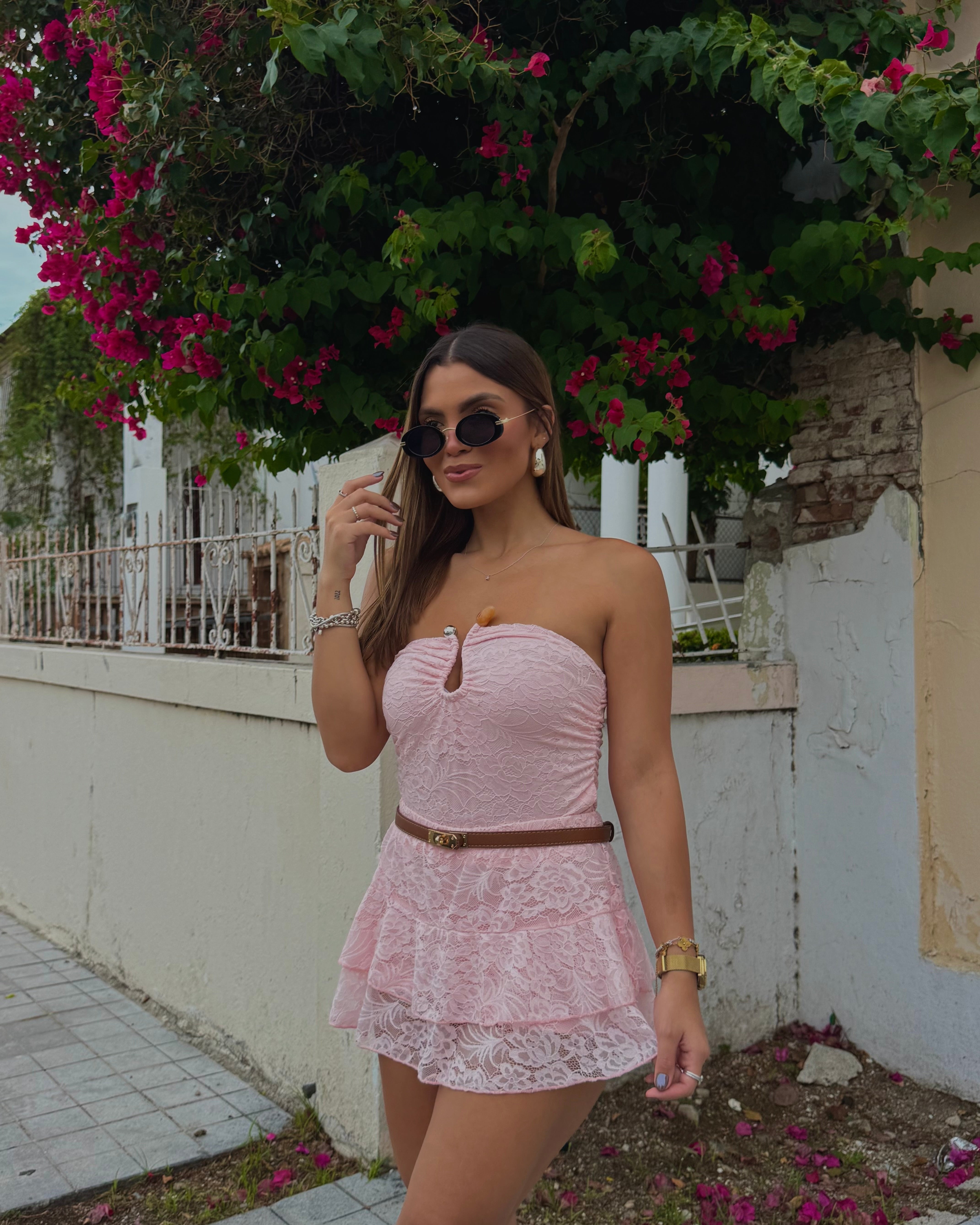 vitoria lace skirt set
