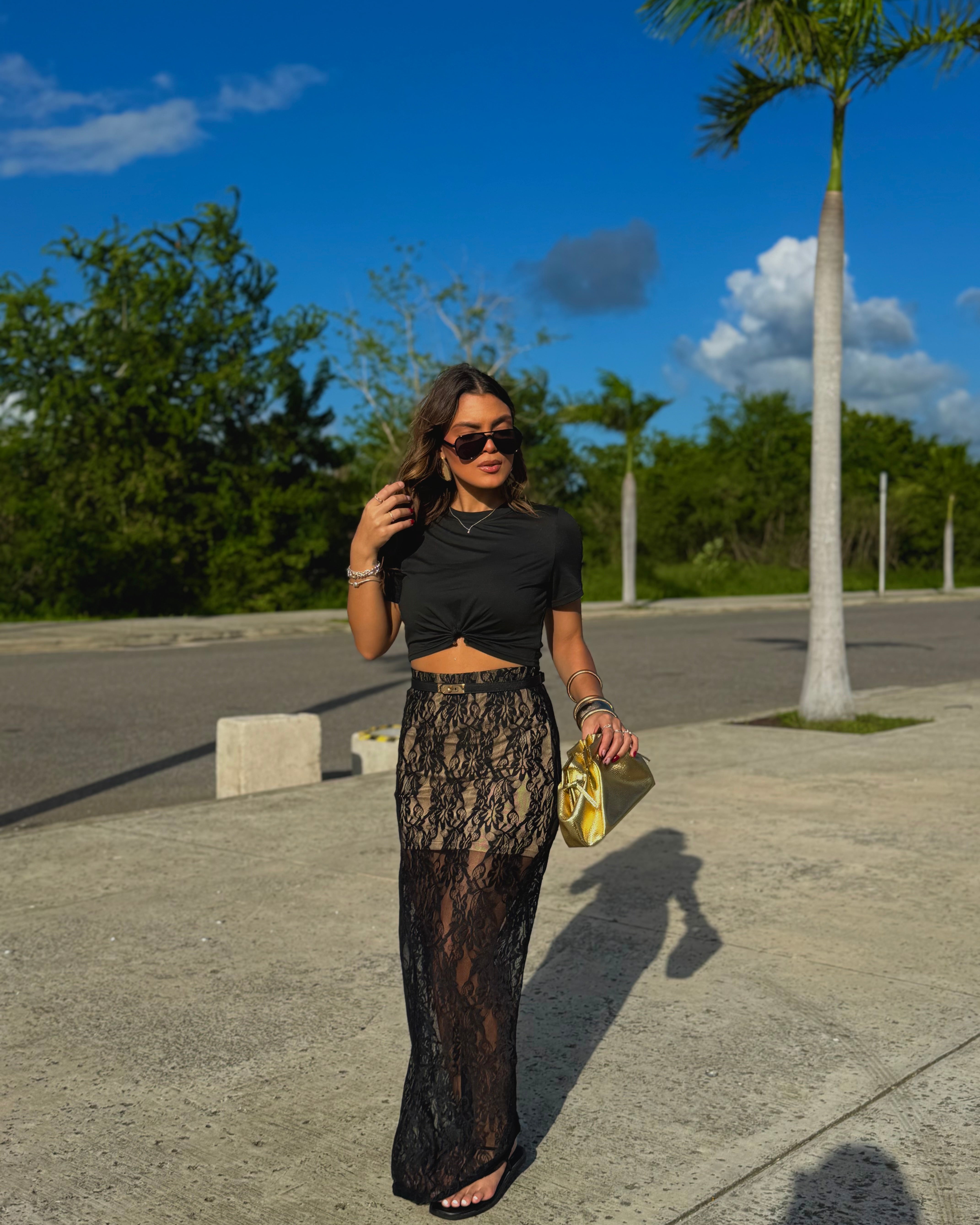 assiannie basic crop top