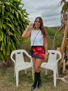 mirella scrunchie skirt