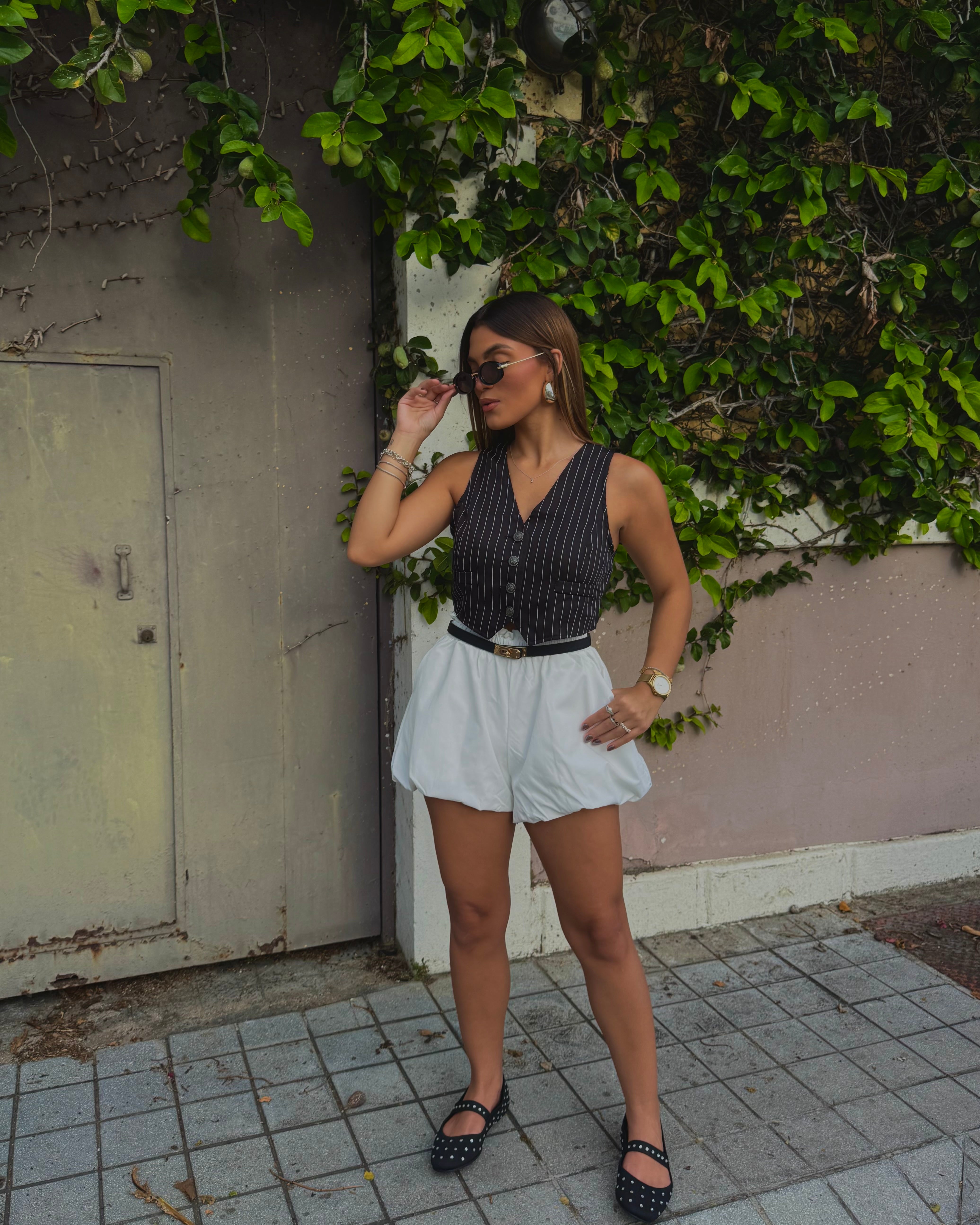 celine crop vest