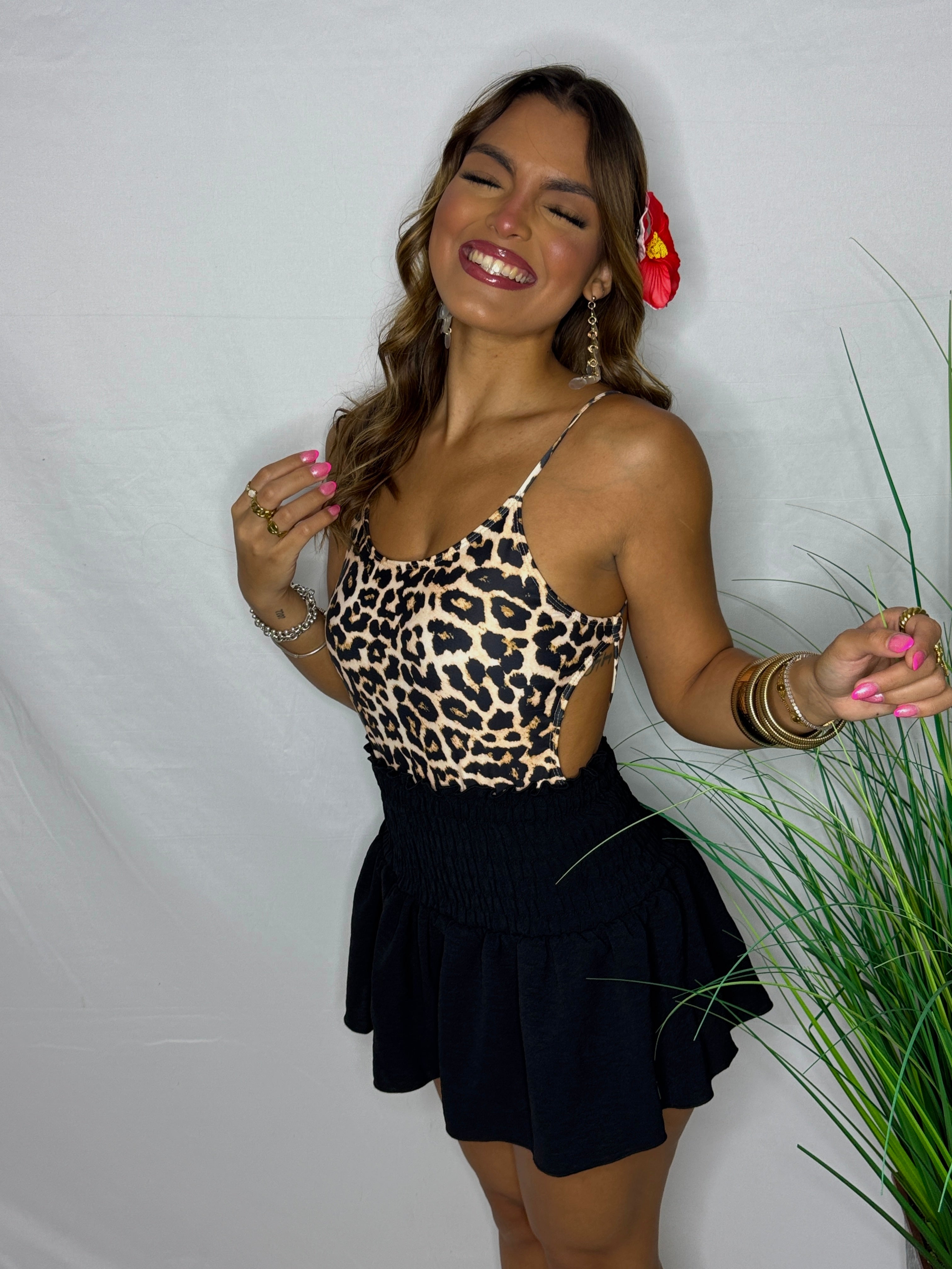 mini skirt / cover-up