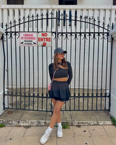 lanney casual skirt set