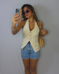 philomena elegant blouse nude