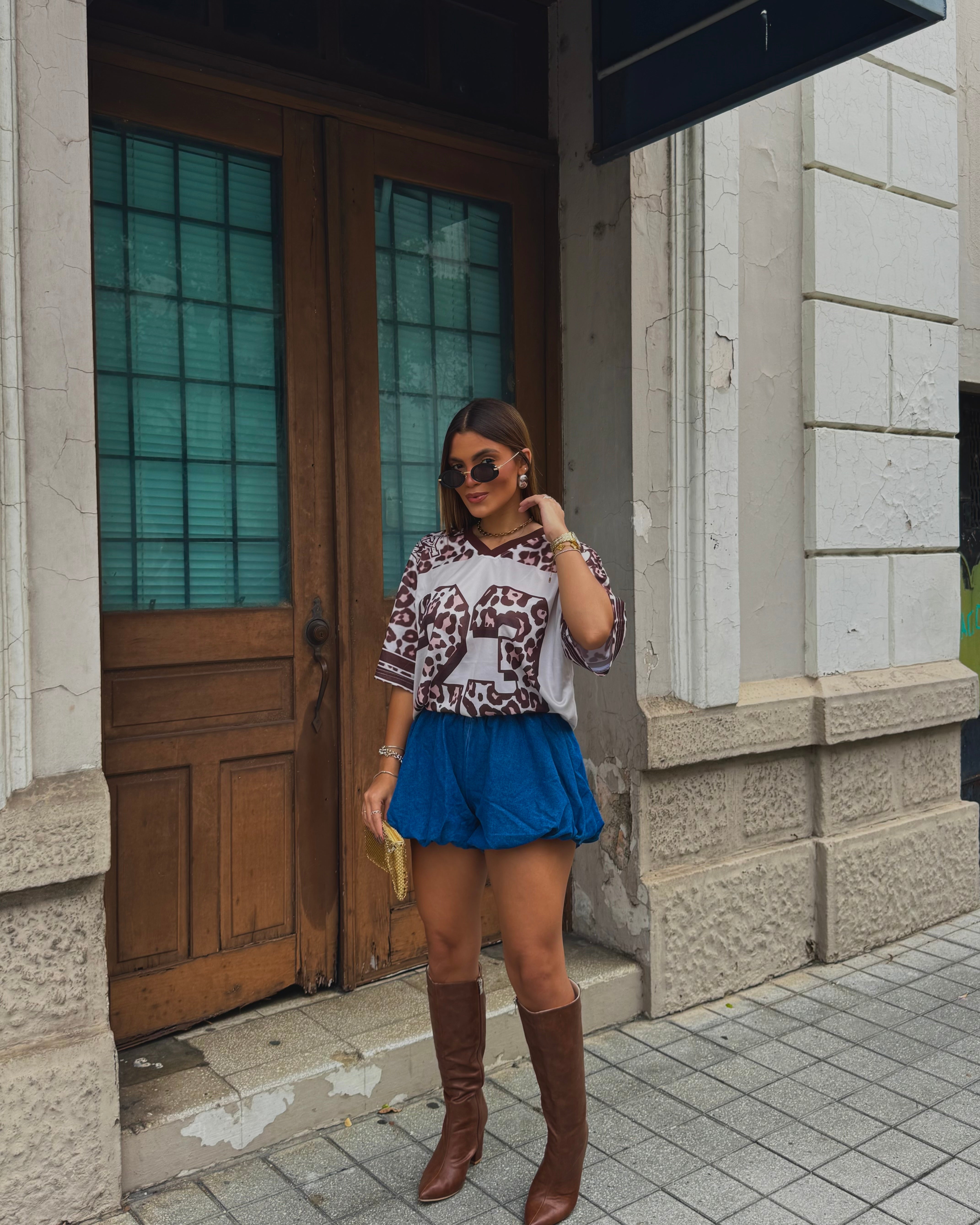 eulaila leopard print jersey