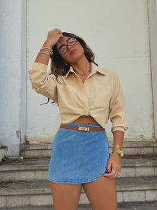 diannies casual denim skort
